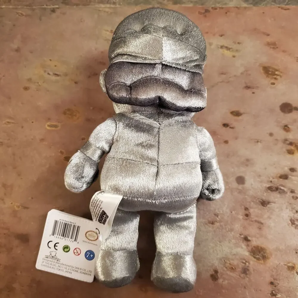 Plush - Metal Mario 9-inch (NEW) - Super Mario - Nintendo